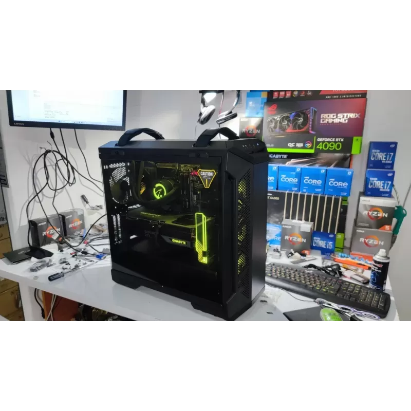 מחשב גיימינג מקצועי - AMD Ryzen 9 7950X + RTX 4080 16GB VRAM + 64GB RAM - G-PRO-101