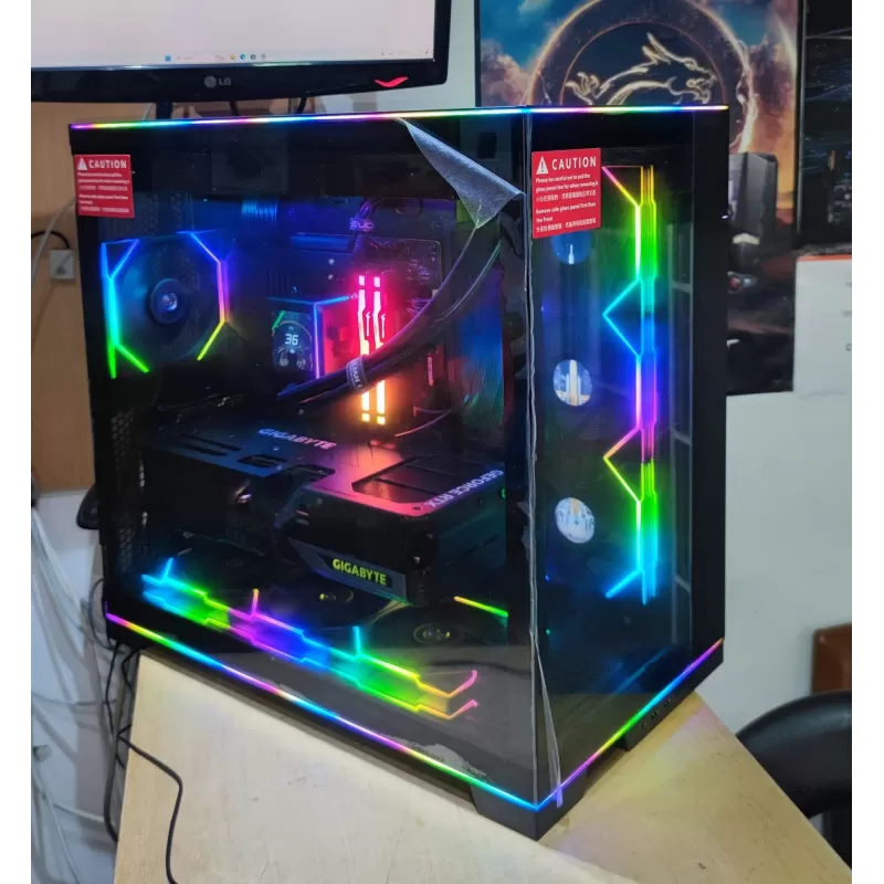 מחשב גיימינג מקצועי - Intel Core i7 14700KF + RTX 4080 SUPER 16GB VRAM + 32GB RAM - G-PRO-253