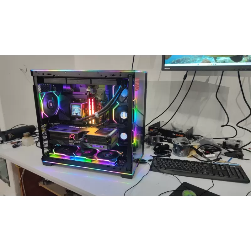 מחשב גיימינג מקצועי - Intel Core i7 14700KF + RTX 4080 SUPER 16GB VRAM + 32GB RAM - G-PRO-253