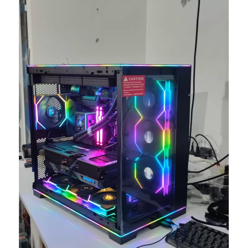 מחשב גיימינג מקצועי - Intel Core i7 14700KF + RTX 4080 SUPER 16GB VRAM + 32GB RAM - G-PRO-253