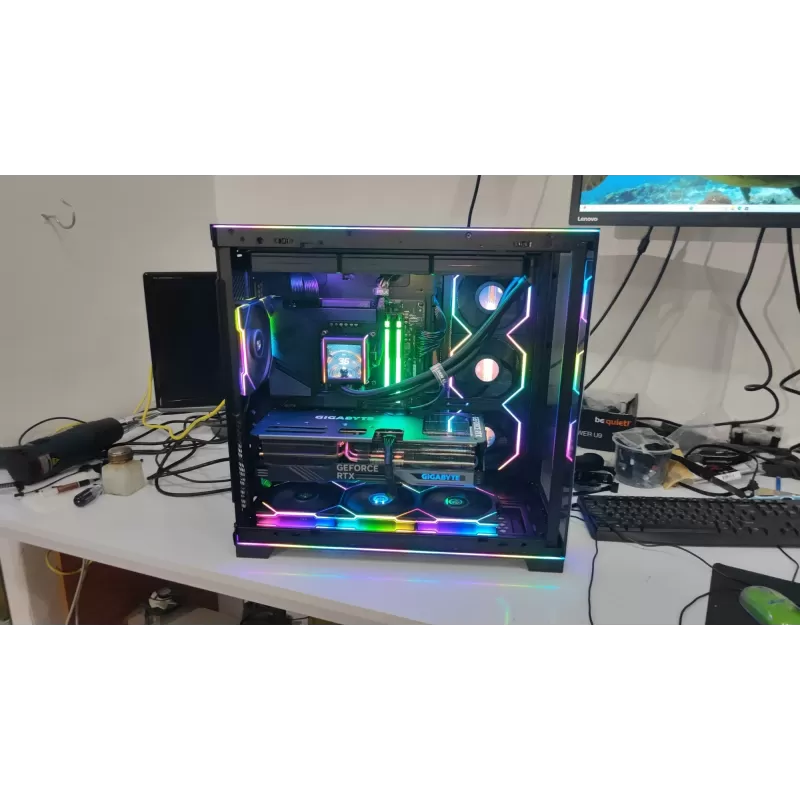 מחשב גיימינג מקצועי - Intel Core i7 14700KF + RTX 4080 SUPER 16GB VRAM + 32GB RAM - G-PRO-253