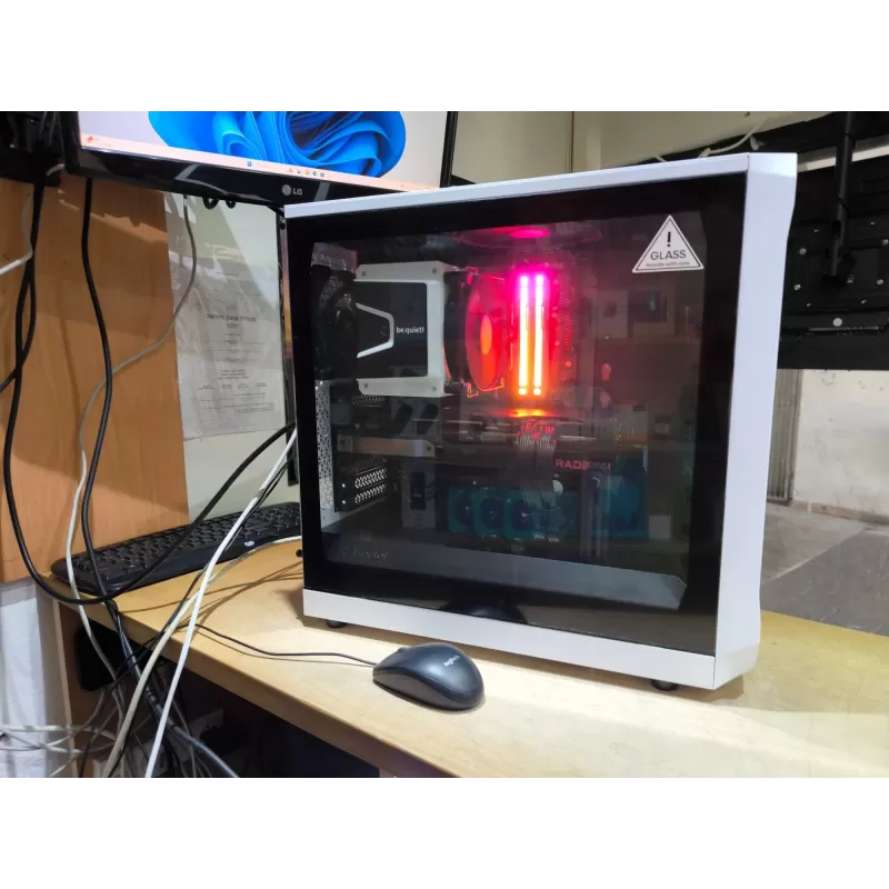 מחשב גיימינג מקצועי - AMD Ryzen 7 7800X3D + RX 7900 XT 20GB VRAM + 32GB RAM - G-PRO-303 מחשב גיימינג מקצועי - AMD Ryzen 7 7800X3D + RX 7900 XT 20GB VRAM + 32GB RAM - G-PRO-303