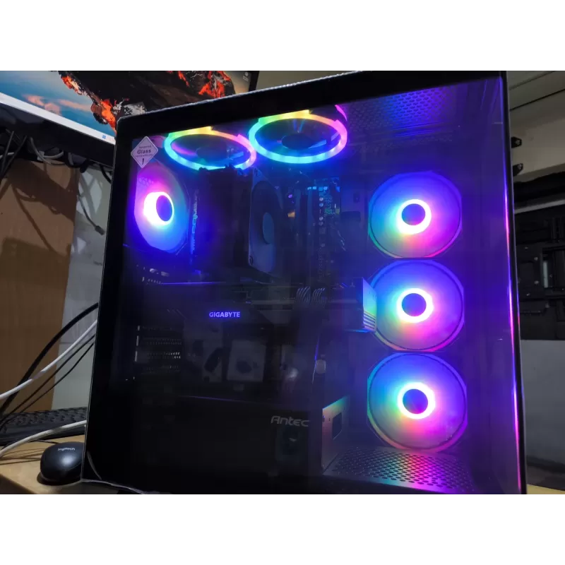 Pro Gaming PC - AMD Ryzen 7 7800X3D + RX 7800 XT 16GB VRAM + 32GB RAM - G-PRO-392
