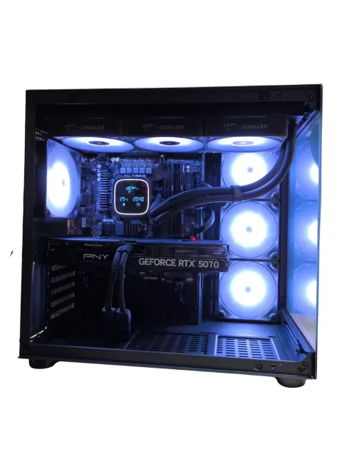 מחשב גיימינג מקצועי - Intel Core i7 12700KF + RTX 5070 12GB VRAM + 32GB RAM - G-PRO-557