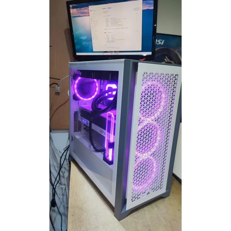 מחשב גיימינג מקצועי - AMD Ryzen 7 7800X3D + RTX 4080 16GB VRAM + 32GB RAM - G-PRO-214