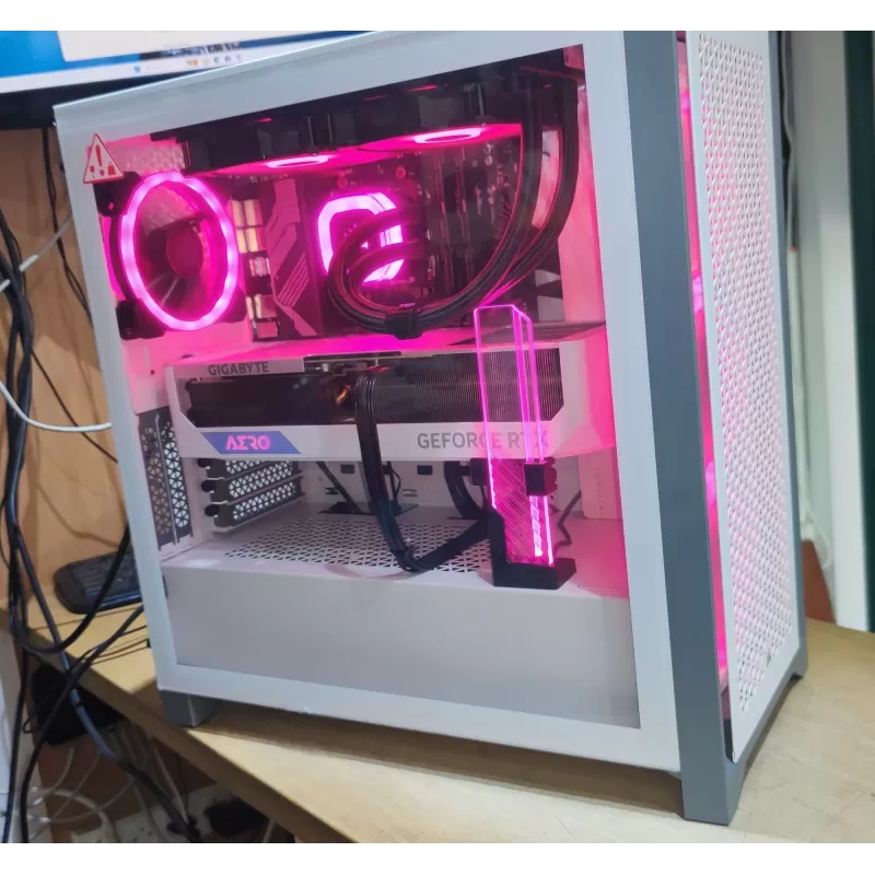 מחשב גיימינג מקצועי - AMD Ryzen 7 7800X3D + RTX 4080 16GB VRAM + 32GB RAM - G-PRO-214