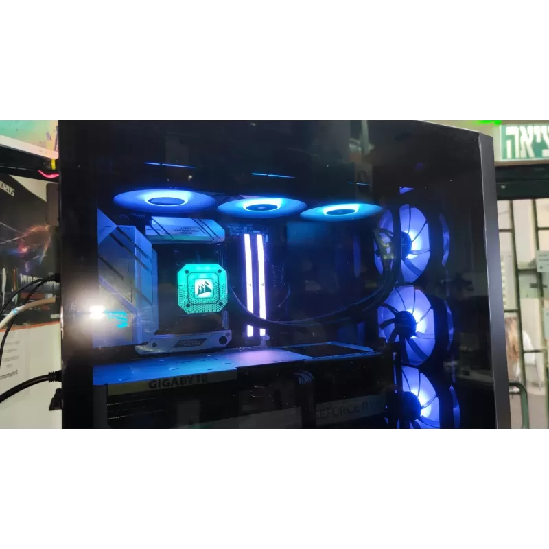 מחשב גיימינג מקצועי - AMD Ryzen 7 7800X3D + RTX 4080 16GB VRAM + 32GB RAM - G-PRO-244