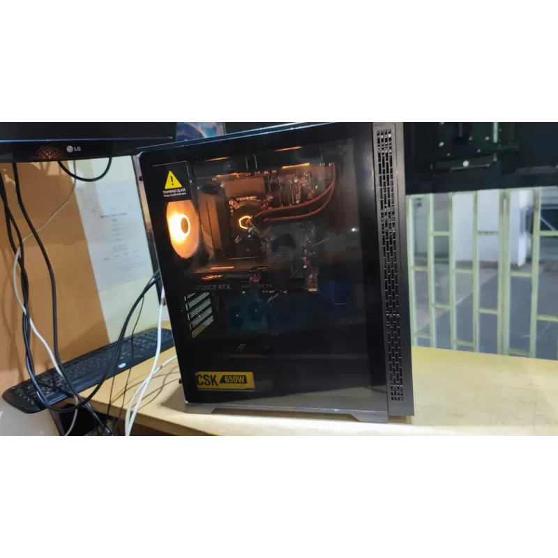 Pro Gaming PC - Intel Core i7 12700F + RTX 4060 8GB VRAM + 16GB RAM - G-PRO-254 Pro Gaming PC - Intel Core i7 12700F + RTX 4060 8GB VRAM + 16GB RAM - G-PRO-254