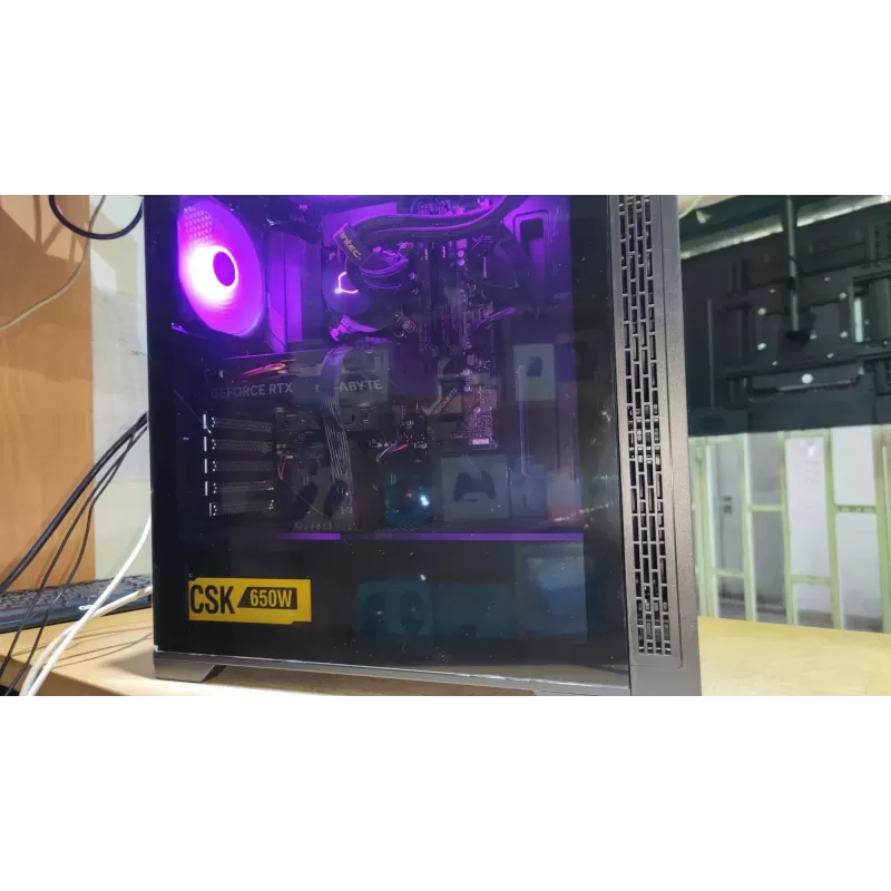 Pro Gaming PC - Intel Core i7 12700F + RTX 4060 8GB VRAM + 16GB RAM - G-PRO-254 Pro Gaming PC - Intel Core i7 12700F + RTX 4060 8GB VRAM + 16GB RAM - G-PRO-254