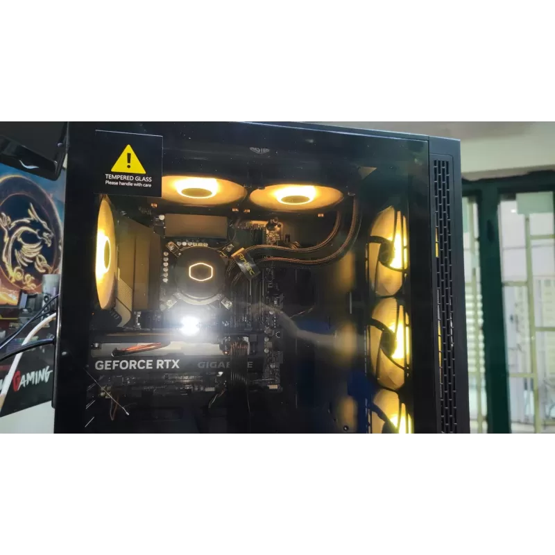 Pro Gaming PC - Intel Core i7 12700F + RTX 4060 8GB VRAM + 16GB RAM - G-PRO-254 Pro Gaming PC - Intel Core i7 12700F + RTX 4060 8GB VRAM + 16GB RAM - G-PRO-254