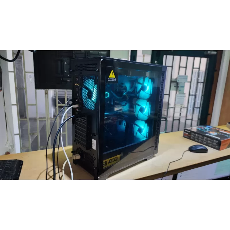 Pro Gaming PC - Intel Core i7 12700F + RTX 4060 8GB VRAM + 16GB RAM - G-PRO-254 Pro Gaming PC - Intel Core i7 12700F + RTX 4060 8GB VRAM + 16GB RAM - G-PRO-254