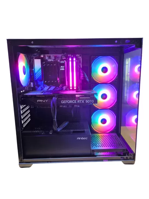 מחשב גיימינג מקצועי - AMD Ryzen 5 7500F + RTX 5070 12GB VRAM + 32GB RAM - G-PRO-558