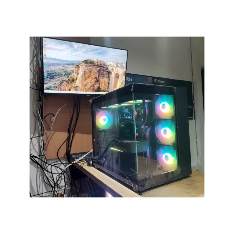 Pro Gaming PC - AMD Ryzen 7 7800X3D + RTX 5070 12GB VRAM + 32GB RAM - G-PRO-824 Pro Gaming PC - AMD Ryzen 7 7800X3D + RTX 5070 12GB VRAM + 32GB RAM - G-PRO-824