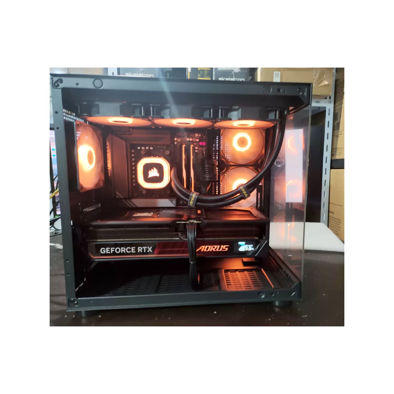 Игровой ПК Pro - AMD Ryzen 7 9800X3D + RTX 5090 32GB VRAM + 64GB RAM - G-PRO-853