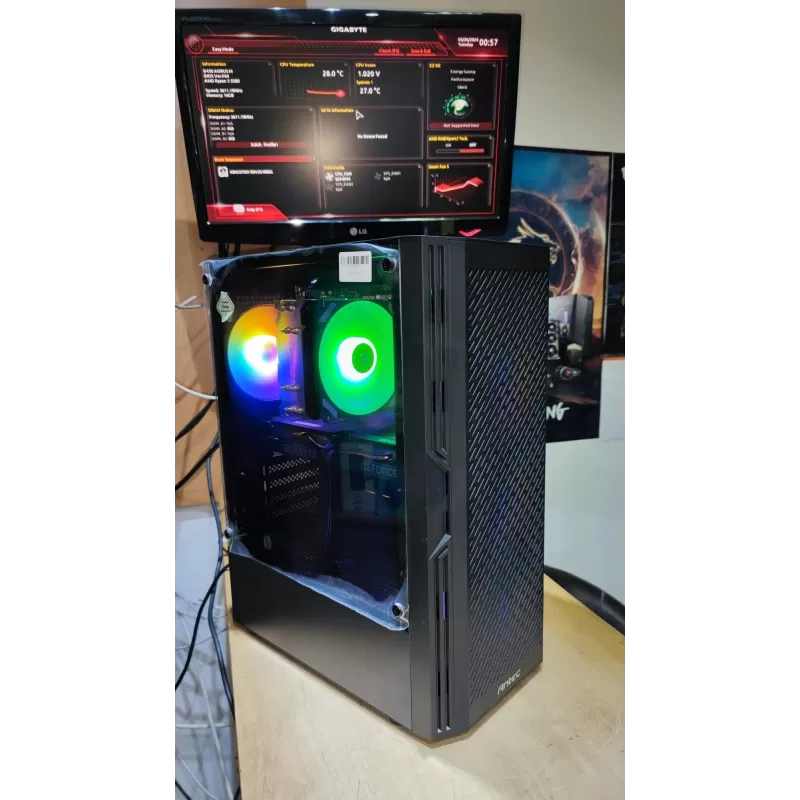 מחשב גיימינג למתחילים - AMD Ryzen 5 5500 + RTX 4060 8GB VRAM + 16GB RAM - G-LITE-61