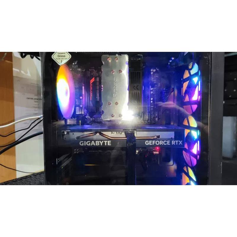 מחשב גיימינג למתחילים - AMD Ryzen 5 5500 + RTX 4060 8GB VRAM + 16GB RAM - G-LITE-61