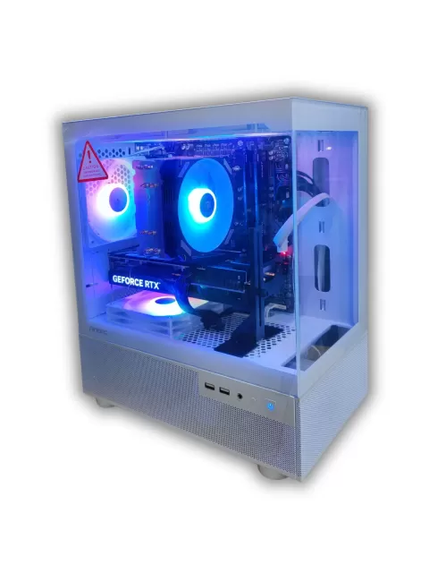 מחשב גיימינג מקצועי - Intel Core i5 12400F + RTX 4070 12GB VRAM + 32GB RAM - G-PRO-129