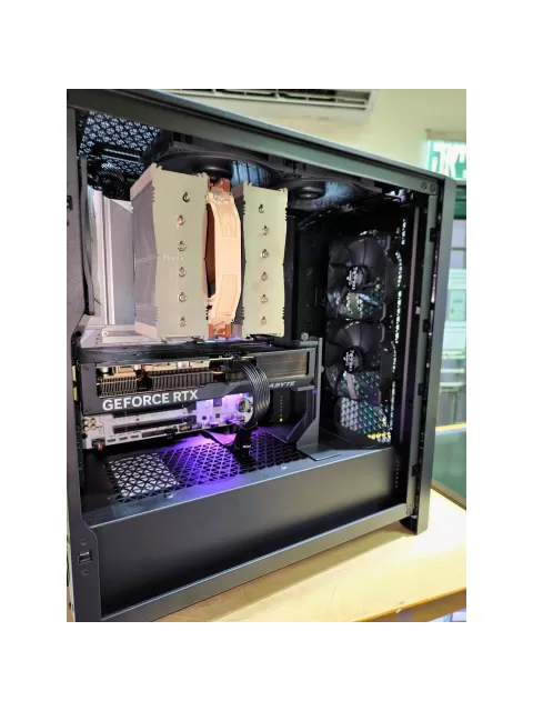 מחשב גיימינג מקצועי - AMD Ryzen 7 9700X + RTX 4070 12GB VRAM + 32GB RAM - G-PRO-394