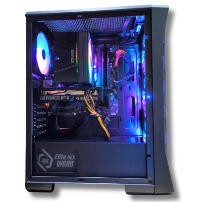 מחשב גיימינג G-PRO-424 NVIDIA GeForce RTX 4060 Intel Core I5 14400F RAM:32GB מחשב גיימינג G-PRO-424 NVIDIA GeForce RTX 4060 Intel Core I5 14400F RAM:32GB