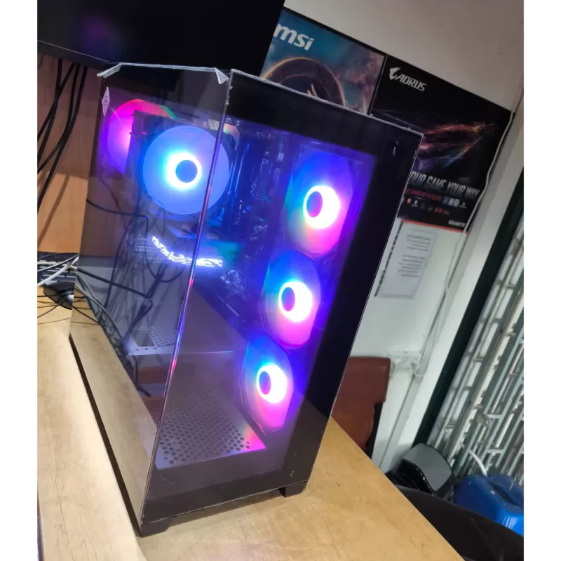 מחשב ביתי מתקדם - Intel Core i5 12400F + RTX 5060 Ti 8GB VRAM + 32GB RAM - H-PRO-50