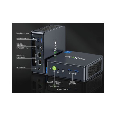 Mini PC GM1Ktec GMK-K7 Plus i7-13620H 16GB SSD:1TB Windows 11 Pro Mini PC GM1Ktec GMK-K7 Plus i7-13620H 16GB SSD:1TB Windows 11 Pro