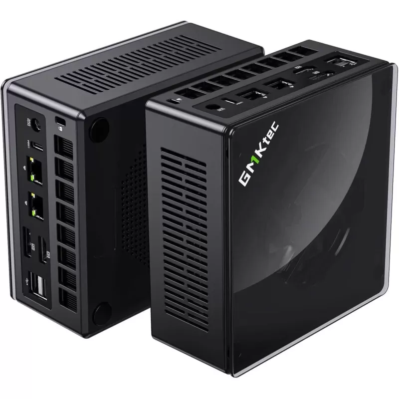 מחשב מיני GM1Ktec K8 Plus AMD Ryzen 7 8845HS 32GB AMD Radeon 780M SSD:1TB Windows 11 Pro