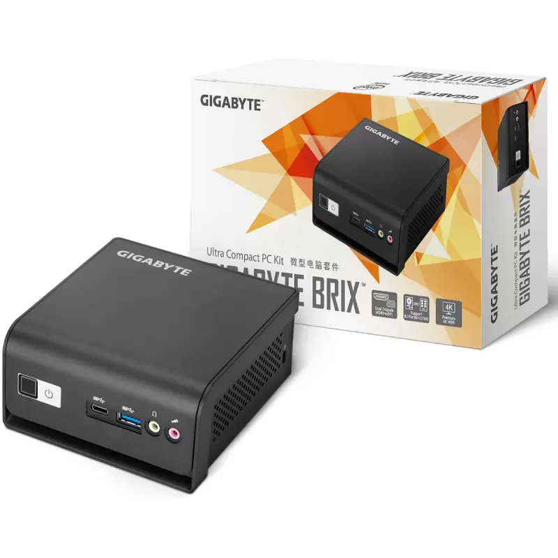 מחשב מיני Gigabyte Brix BMCE-4500C 16GB RAM 512GB SSD Intel Celeron N4500 16GB SSD:512GB Windows 11 - יבואן רשמי מחשב מיני Gigabyte Brix BMCE-4500C 16GB RAM 512GB SSD Intel Celeron N4500 16GB SSD:512GB Windows 11 - יבואן רשמי