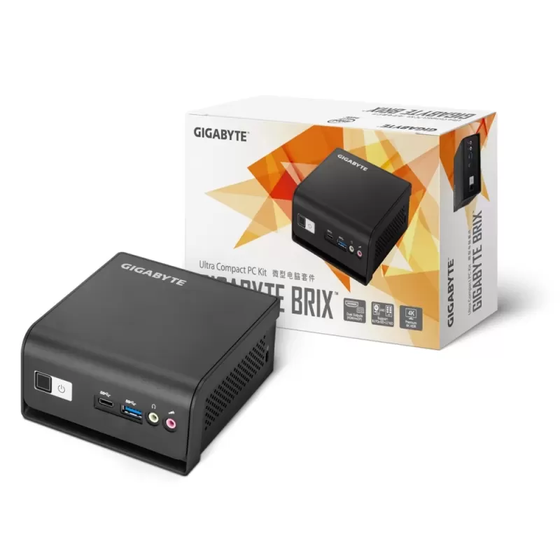 קיט מחשב מיני להרכבה Gigabyte GB-BMPD-6005 Intel Pentium Silver N6005 - יבואן רשמי