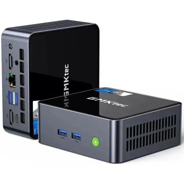 מחשב מיני GMKtec NucBox M3 Core i5-12450H 16GB 1TB 16GB SSD:1TB Windows 11 Pro