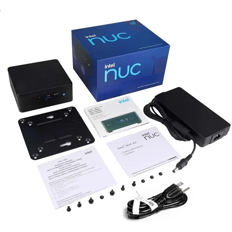 קיט מחשב מיני להרכבה Intel NUC 11 Performance kit Intel Core i5-1135G7