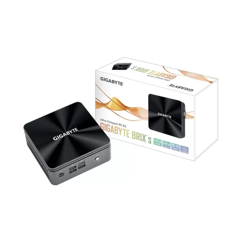קיט מחשב מיני להרכבה Gigabyte BRIX / Ultra Compact PC kit GB-BRi7H-10710 Intel Core i7-10710U