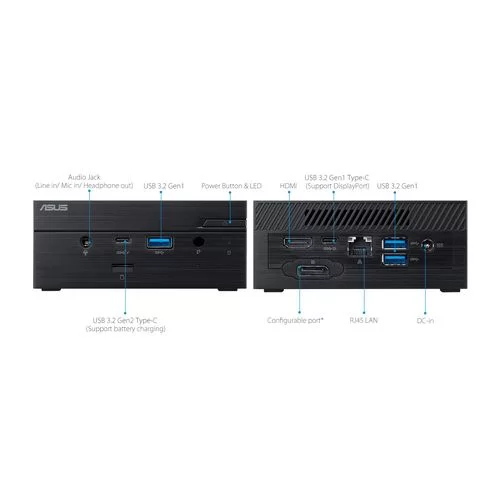 комплект мини-ПК для сборки Asus Mini PC PN62 Intel Core i5-10210U