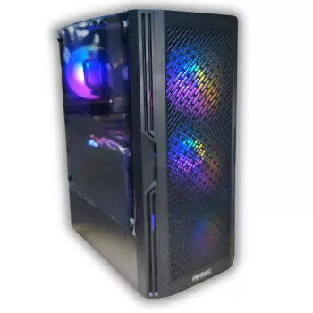 Refurbished gaming desktop COMP-MASTER 58215 Intel Core i5-4690 16GB GTX 960 HDD:500GB SSD:480GB Windows 10 Color:black