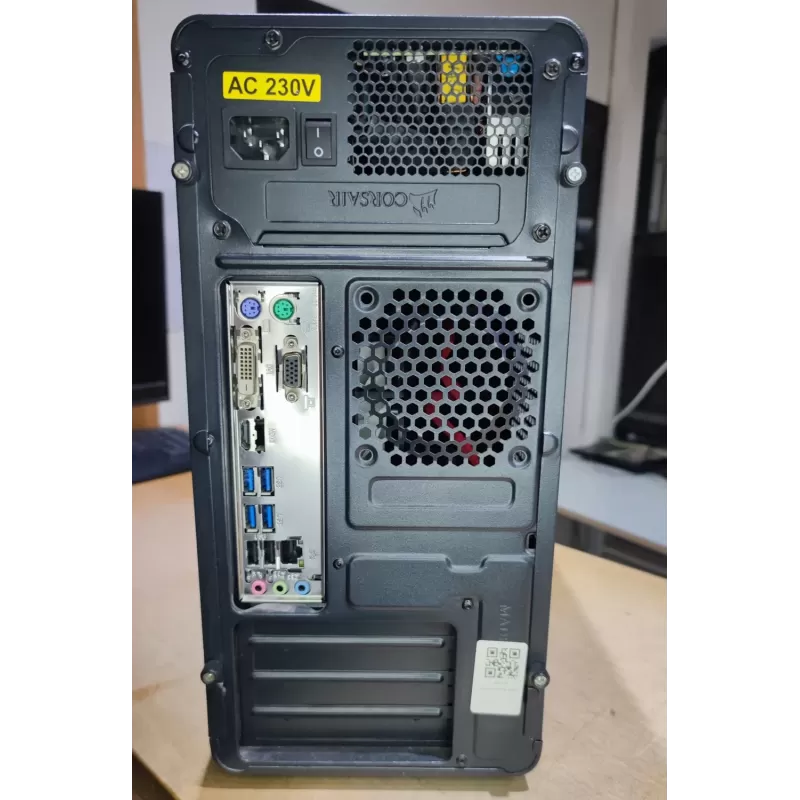 Refurbished Desktop PC COMP-MASTER 53479 Intel Core i5-4590 8GB HDD:500GB SSD:120GB Windows 10 Color:black