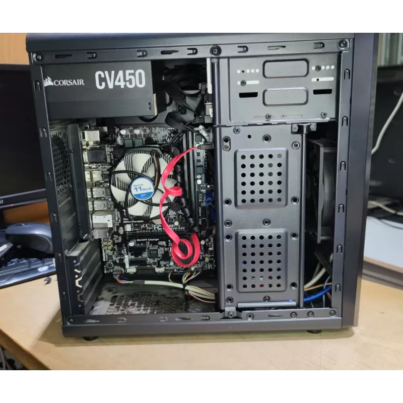 Refurbished Desktop PC COMP-MASTER 53479 Intel Core i5-4590 8GB HDD:500GB SSD:120GB Windows 10 Color:black
