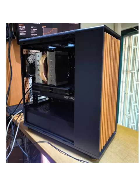 מחשב תחנת עבודה - AMD Ryzen 7 7800X3D + RTX 4080 SUPER 16GB VRAM + 32GB RAM - W-129
