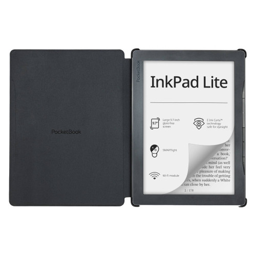 כיסוי לספר אלקטרוני PocketBook Shell Cover for Inkpad Lite שחור