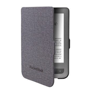 Обложка для электронной книги PocketBook Cover Shell Light черный, серый