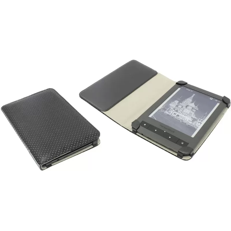 Обложка для электронной книги PocketBook Cover Dots black, gray