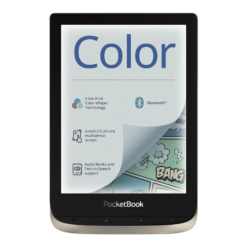 Color Screen E-book PocketBook 6 633 PB633-N-WW Color:silver