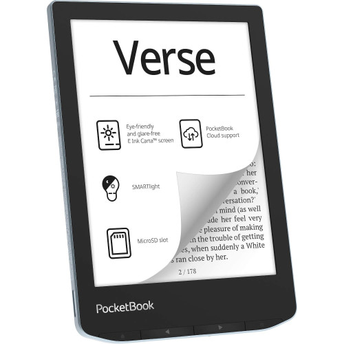 E-book PocketBook 6 629 Verse blue בהיר PB629-2-WW