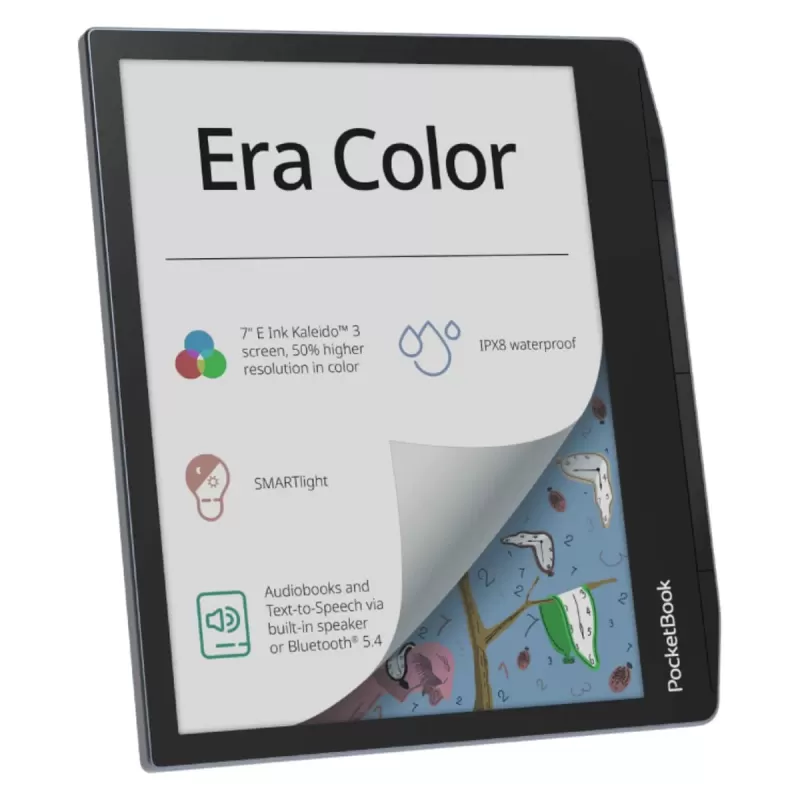 Электронная книга с цветным экраном PocketBook 7' ERA COLOR PB700K3-1-WW Цвет:чёрный Электронная книга с цветным экраном PocketBook 7' ERA COLOR PB700K3-1-WW Цвет:чёрный