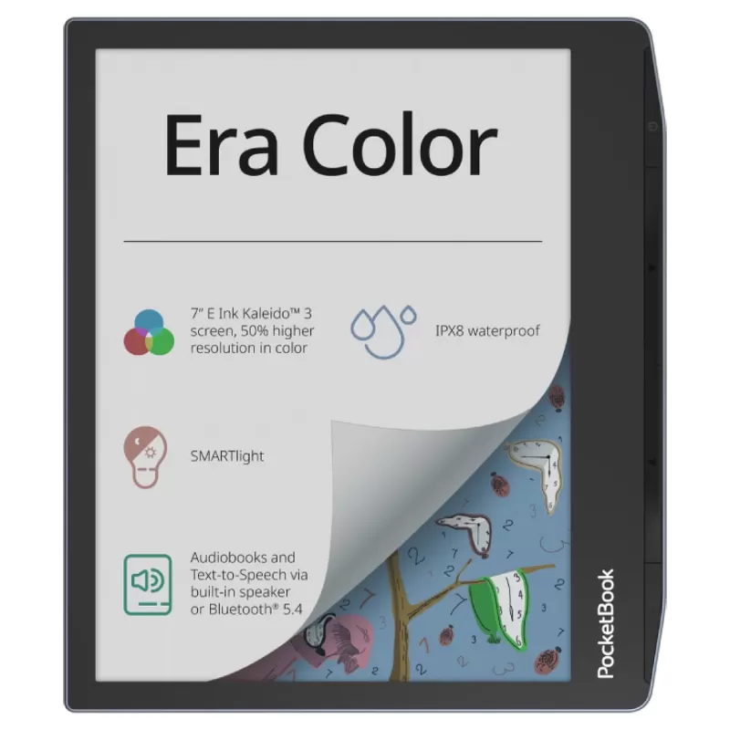 Электронная книга с цветным экраном PocketBook 7' ERA COLOR PB700K3-1-WW Цвет:чёрный Электронная книга с цветным экраном PocketBook 7' ERA COLOR PB700K3-1-WW Цвет:чёрный