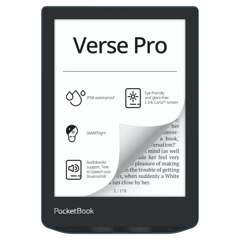 E-book PocketBook 6 634 Verse Pro blue PB634-A-WW E-book PocketBook 6 634 Verse Pro blue PB634-A-WW