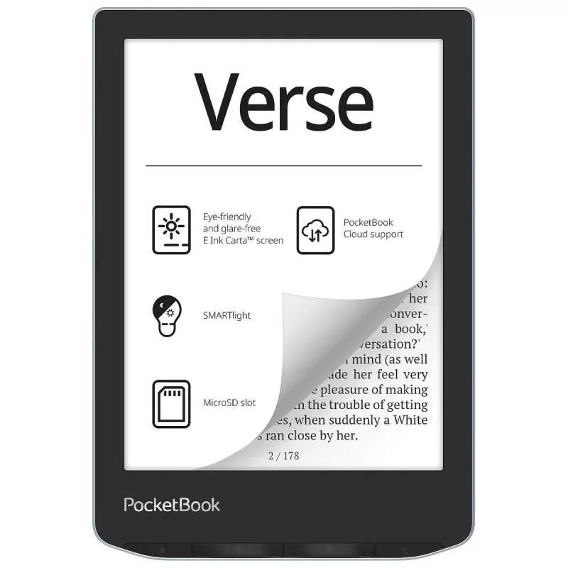 электронная книга PocketBook 6 629 Verse blue PB629-2-WW
