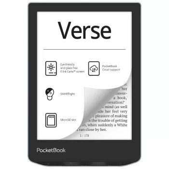 ספר אלקטרוני PocketBook 6 629 Verse כחול בהיר PB629-2-WW