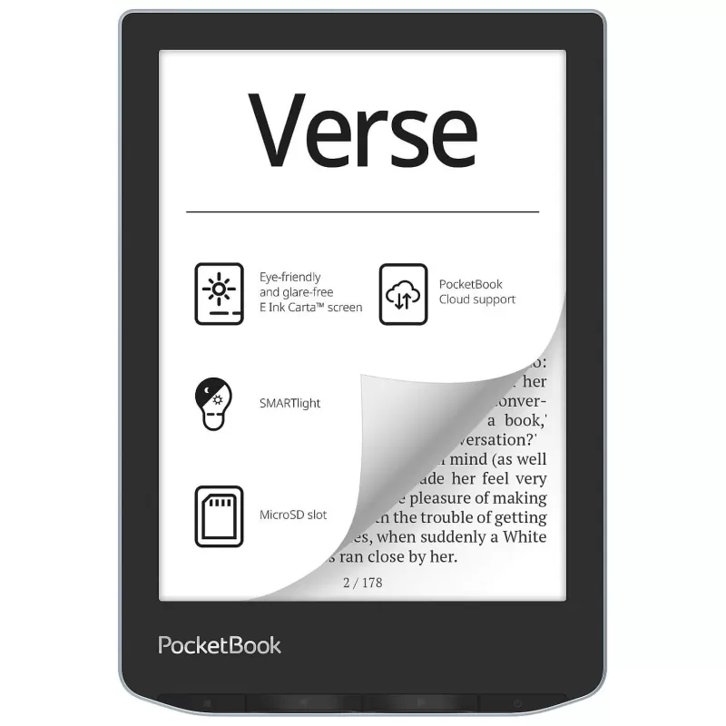 электронная книга PocketBook 6 629 Verse blue PB629-2-WW