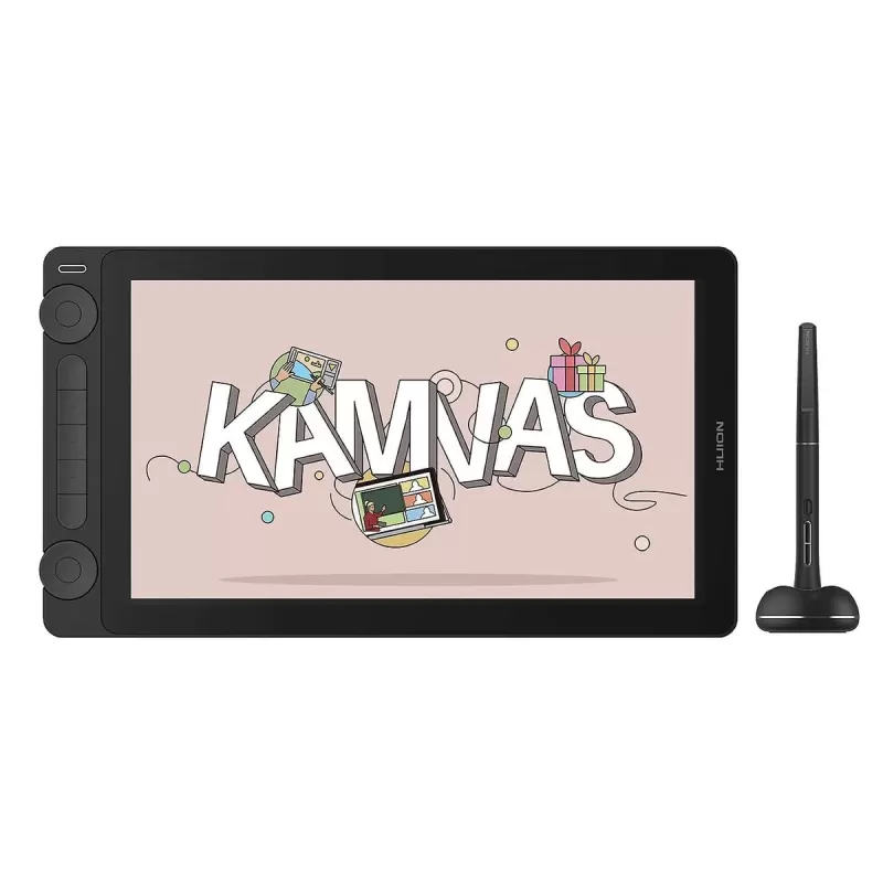 Графический планшет HUION Kamvas 13 Gen3 13.3" FHD Drawing Screen чёрный GS1333
