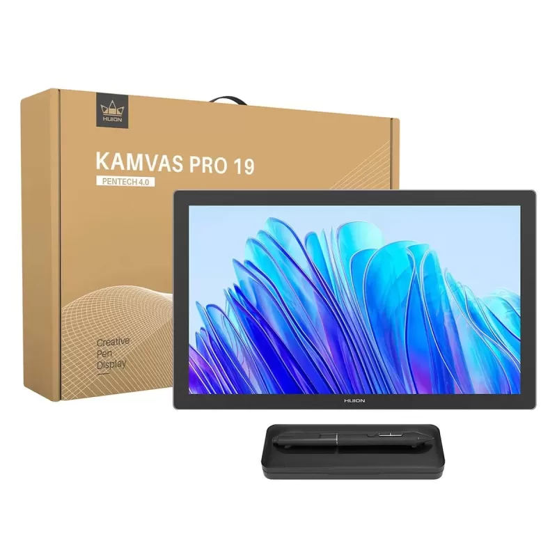 Графический планшет HUION Kamvas PRO 19 18.4" 4K Drawing Display GT1902