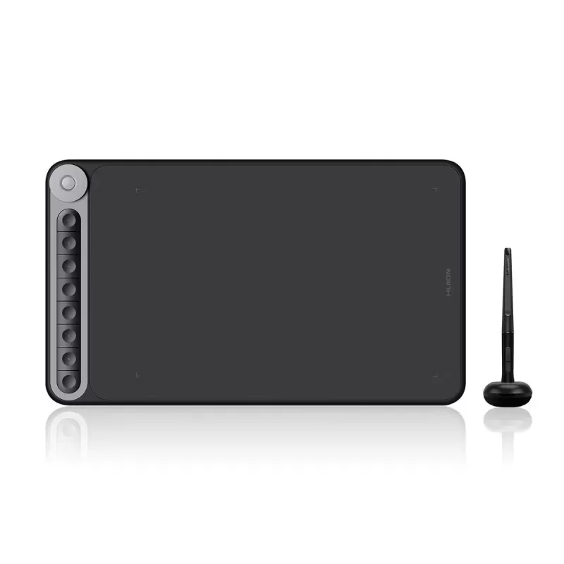 Graphics Tablet HUION Inspiroy Dial Q620M Wireless Drawing Tablet Q620M Color:black Graphics Tablet HUION Inspiroy Dial Q620M Wireless Drawing Tablet Q620M Color:black